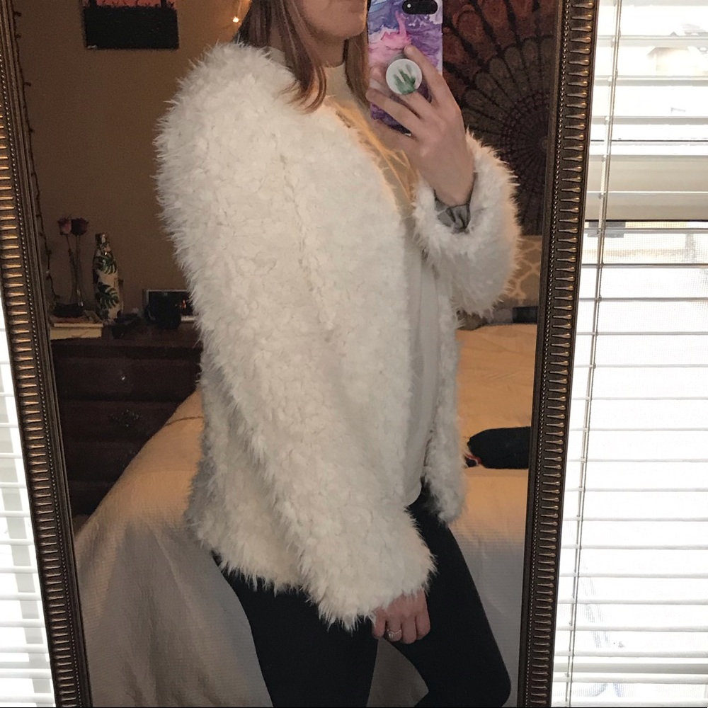 Fashion Nova Fuzzy Jacket